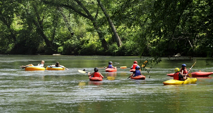 Chestatee River Canoe and Kayak Trips